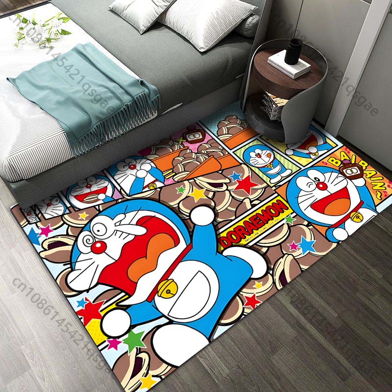 Commercial Printing Format - Japanischer D-Doraemon mit Freunden bedruckter Teppich