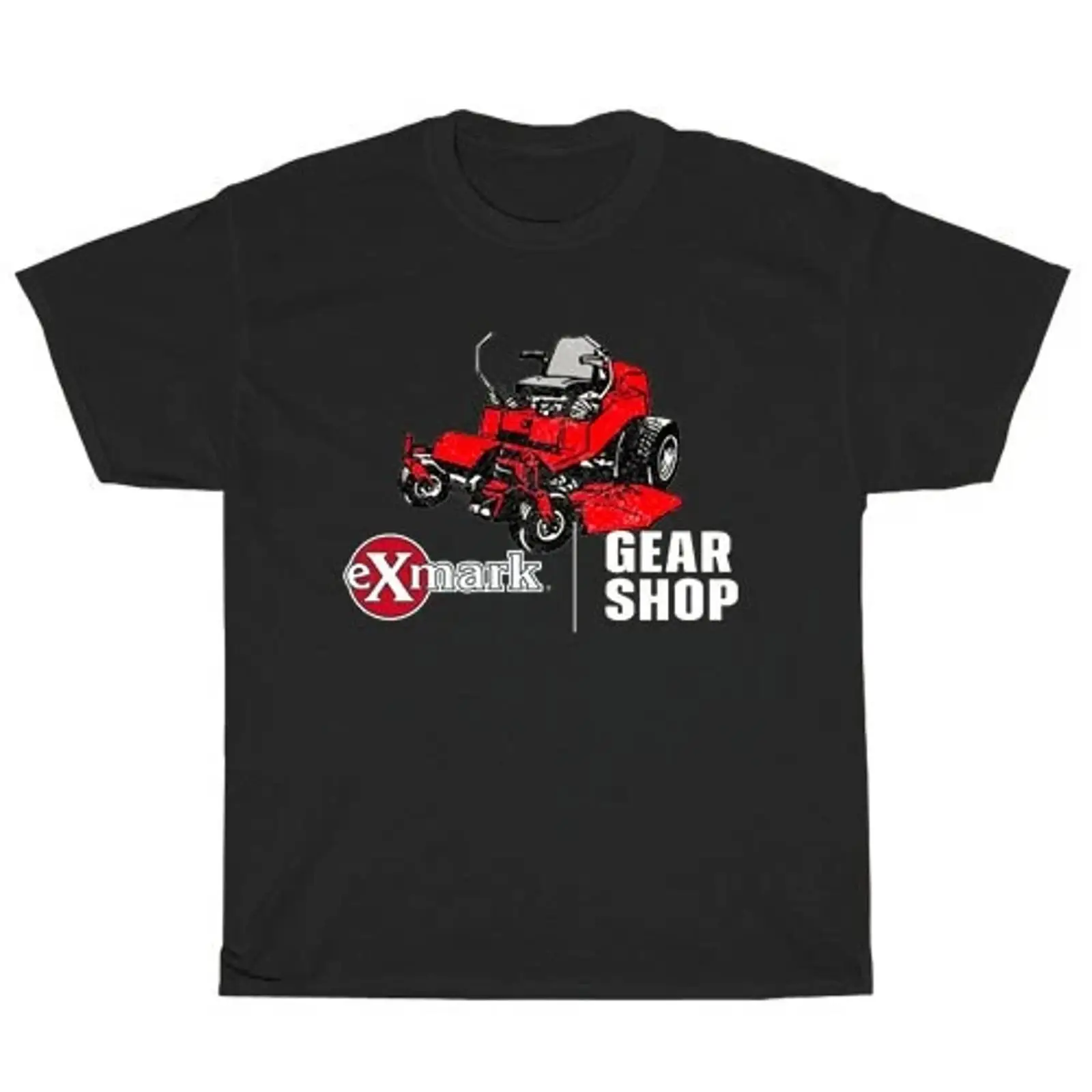 Commercial Printing Images - Exmark Commercial Mowers Logo Amerikanisches Herren-T-Shirt