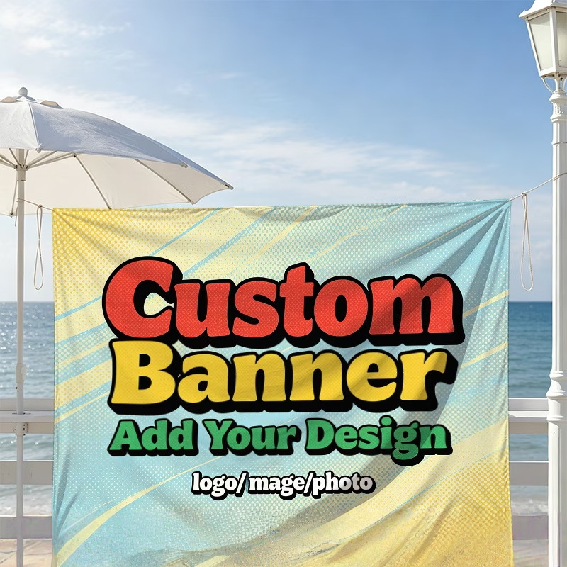 Commercial Banner Printing - Maßgefertigte Bannerfahnen geeignet für personalisierte Logos,