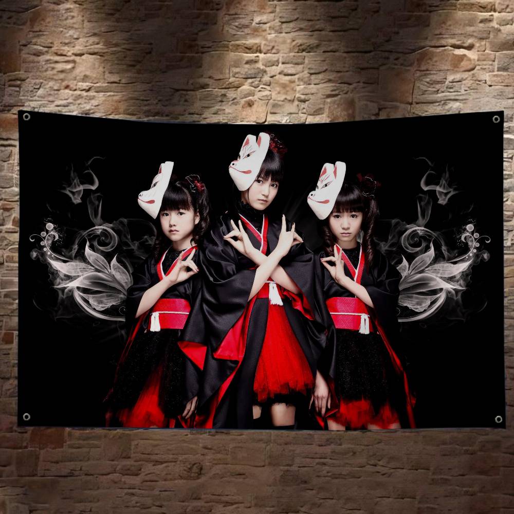 Commercial Banner Printing - Klassisches Kawaii-Metallband B-Babymetal, fortschrittlicher Druck, kommerzielle