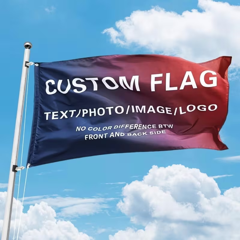 Commercial Banner Printing - Individuell Bedruckbare Outdoor-Banner-Flagge, Geeignet für Geburtstage,