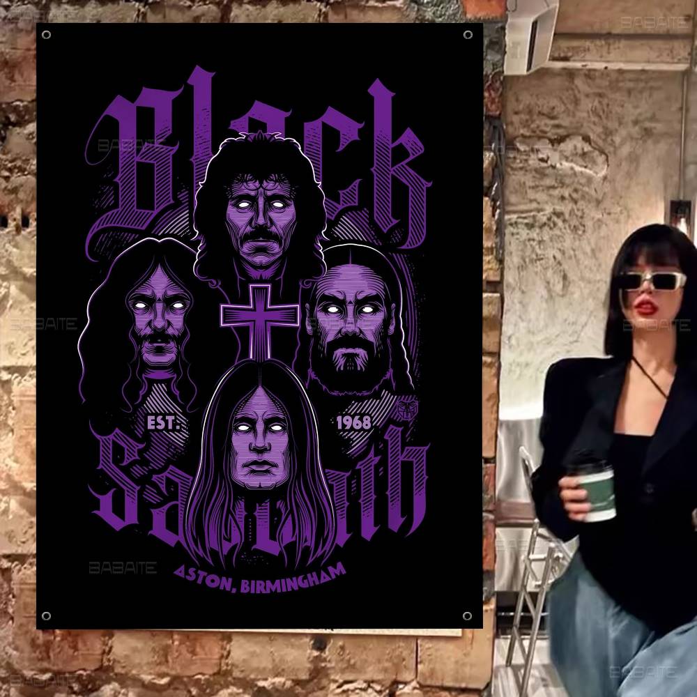 Black Sabbath Heavy Metal Adva – Commercial Banner Printing Bewertung und Preis