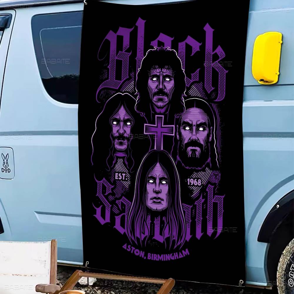 Black Sabbath Heavy Metal Adva – Commercial Banner Printing Bewertung und Preis