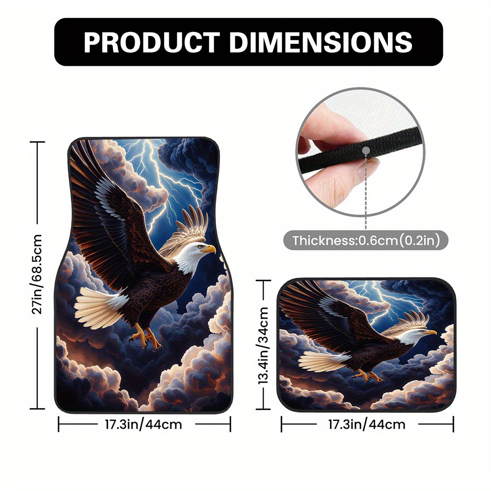4 Stück Eagle Stormy Sky F-Mus – Commercial Printing Format Bewertung und Preis