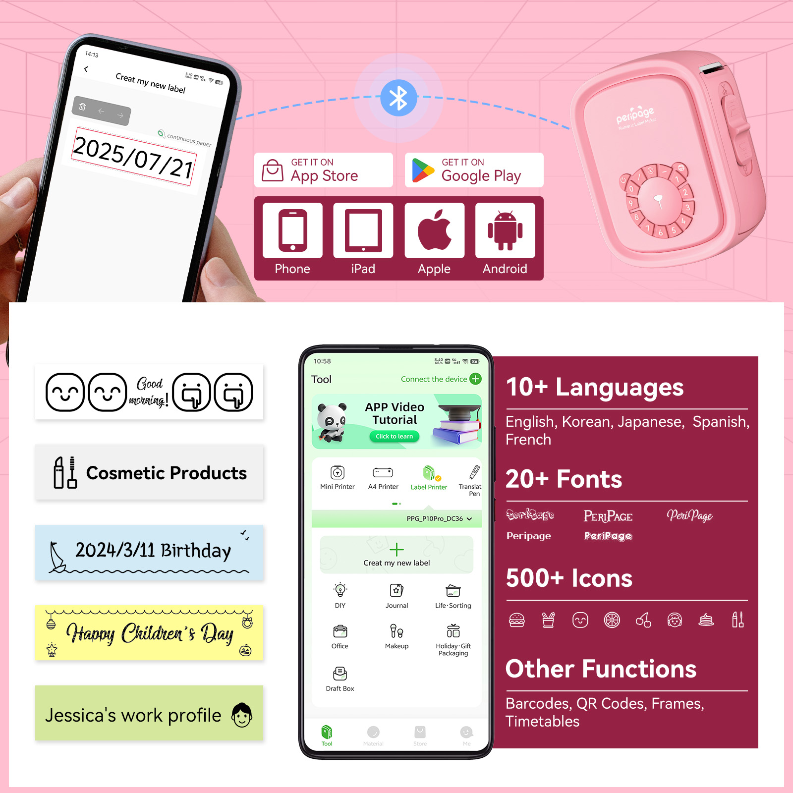 Peripage P10-Pro Mini Tragbare – Commercial Photo Printer Bewertung und Preis