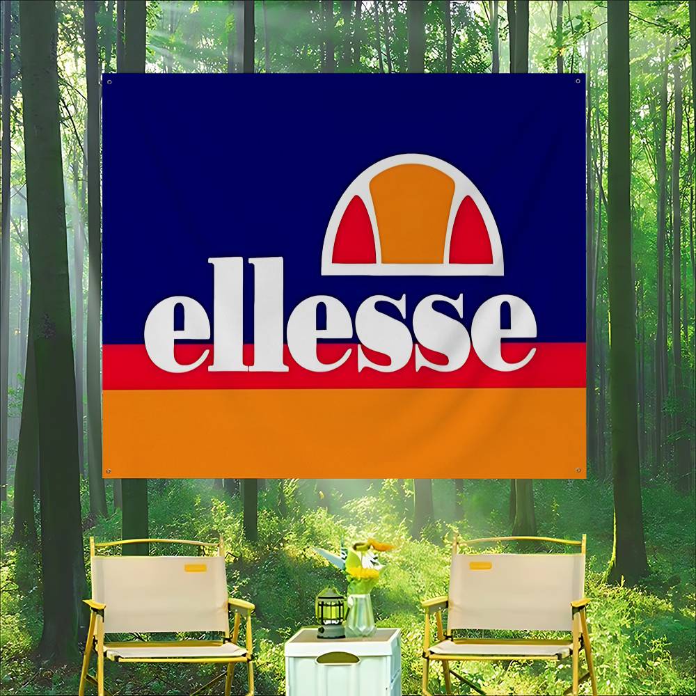 E-Ellesse Logo Hochwertige Dru – Commercial Banner Printing Bewertung und Preis