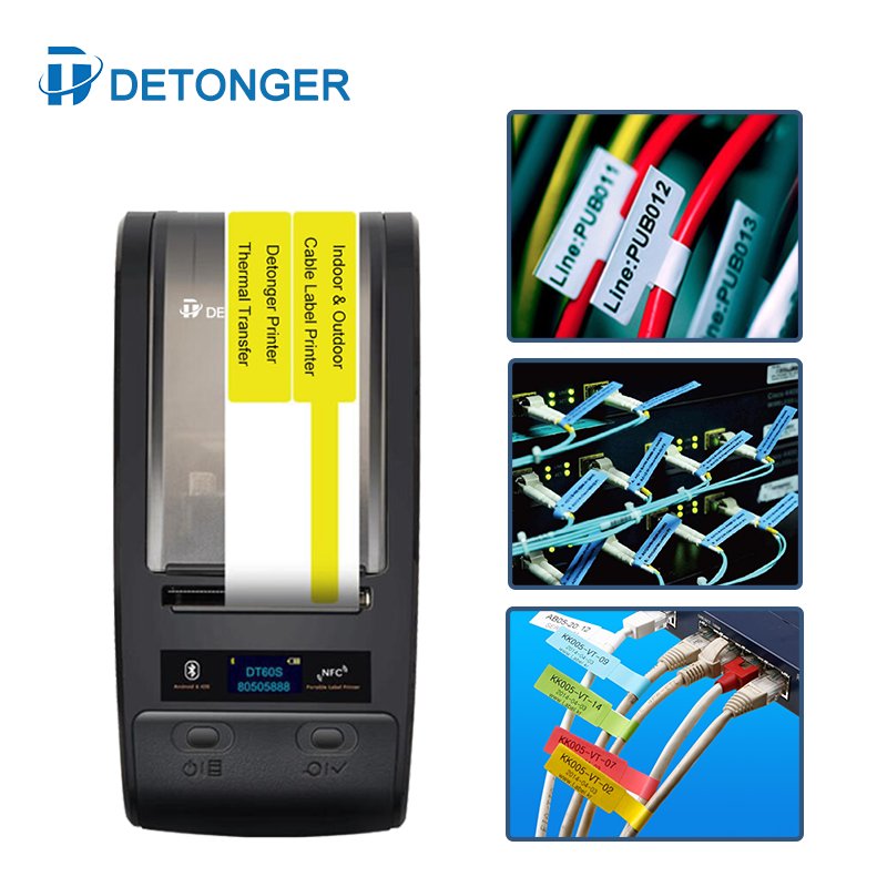 DETONGER Tragbare Thermische T – Commercial Ribbon Printing Machine Bewertung und Preis