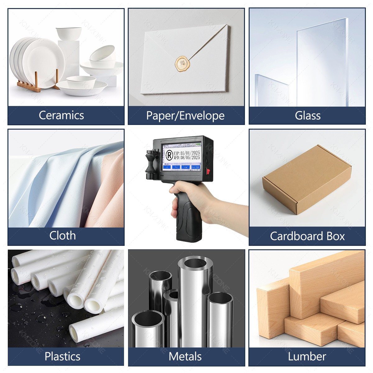 12,7 mm tragbarer Tintenstrahl – Commercial Printing Images Bewertung und Preis