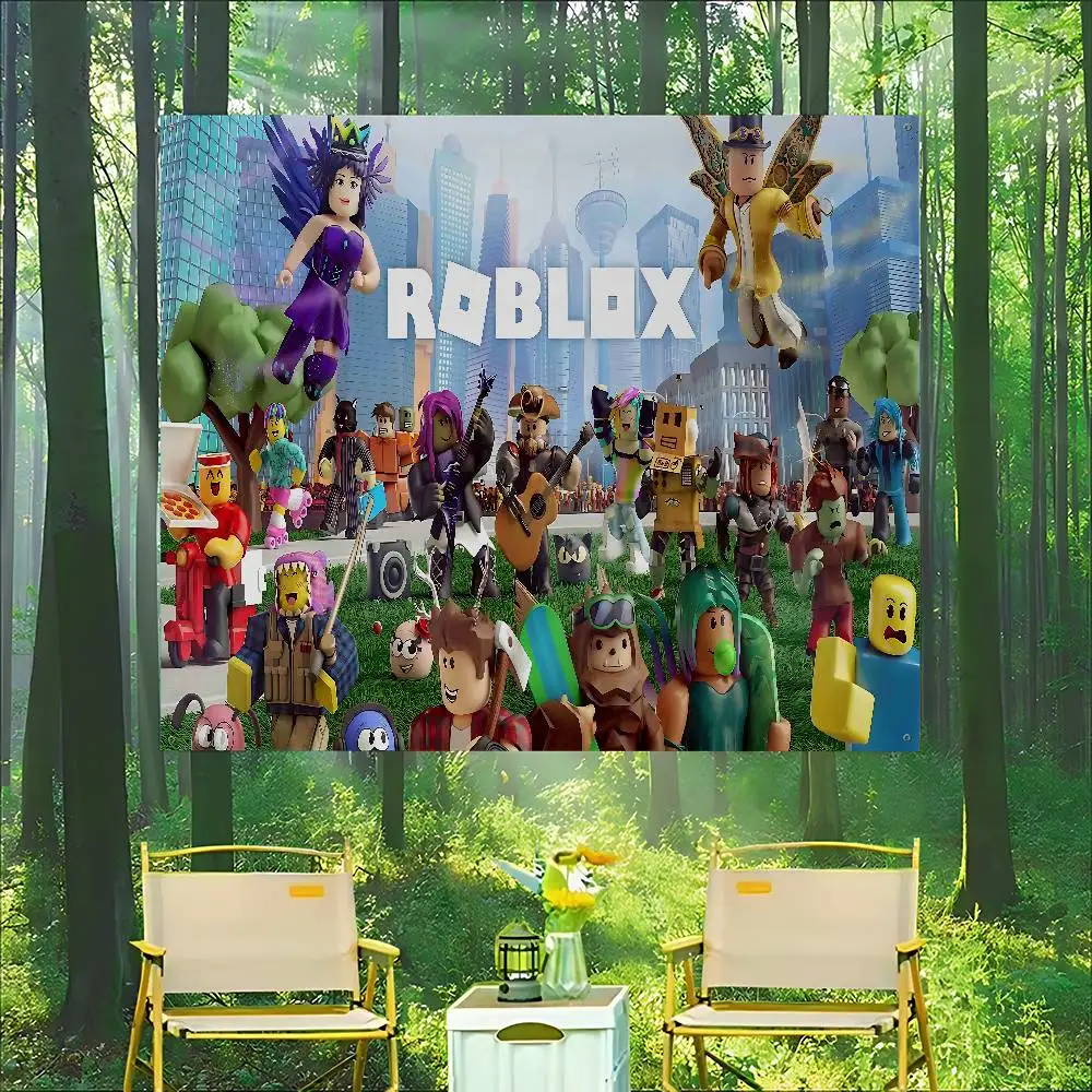 R-Roblox Spiel Hochwertige Dru – Commercial Banner Printing Bewertung und Preis