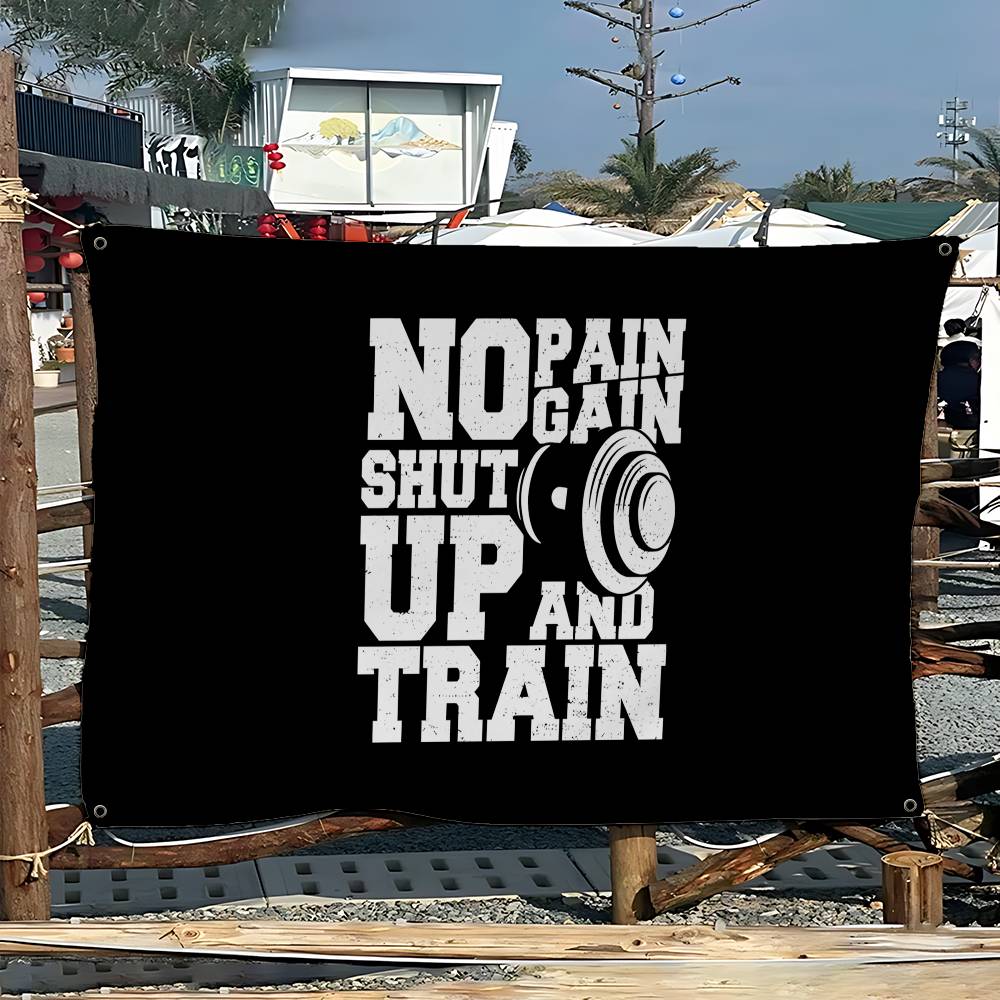 No Pain No Gain GYM Hochwertig – Commercial Banner Printing Bewertung und Preis