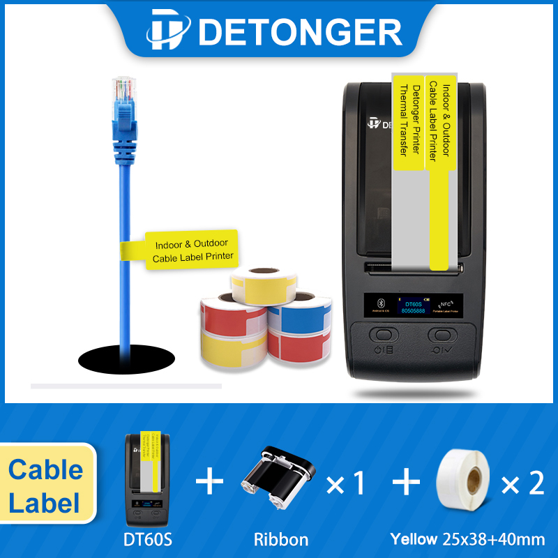 DETONGER DT60S Tragbare Thermi – Commercial Ribbon Printing Machine Bewertung und Preis